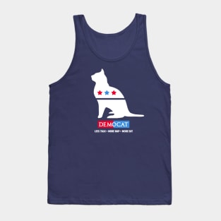 Demo Cat - Funny Election T-Shirt Tank Top